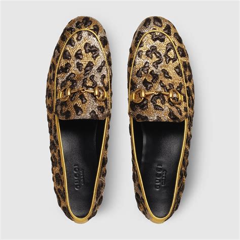 gucci leopard print dress shoes|gucci loafers for sale.